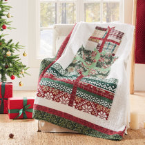 Christmas discount throws clearance